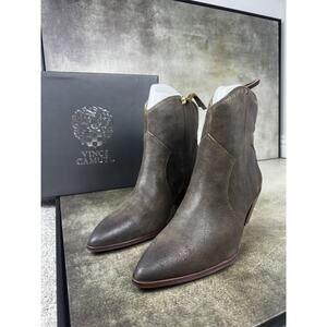 Vince Camuto VC-Salintino Tobacco Suede Boots 11M 0304VC0805 NIB